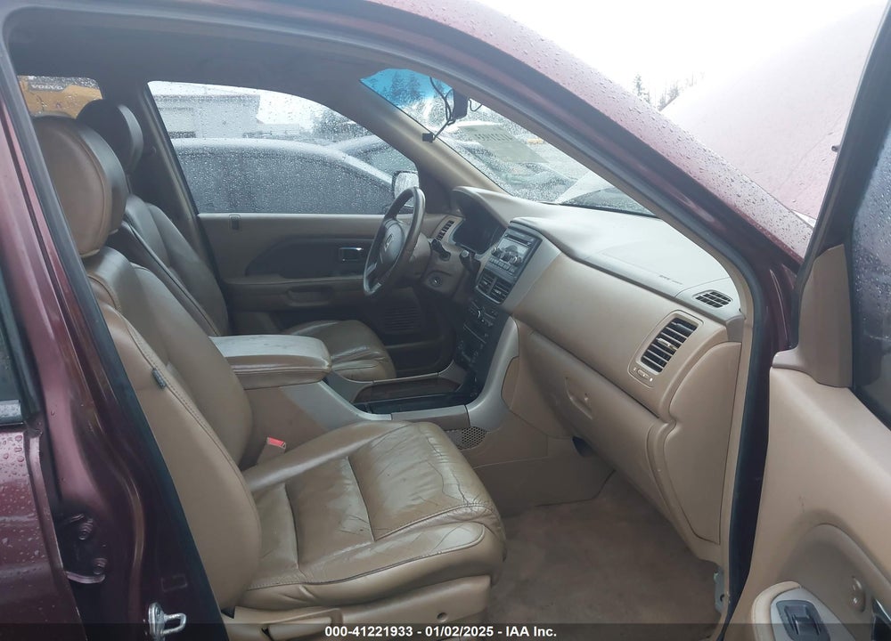 2007 HONDA PILOT EX-L VIN: 5FNYF28657B017099