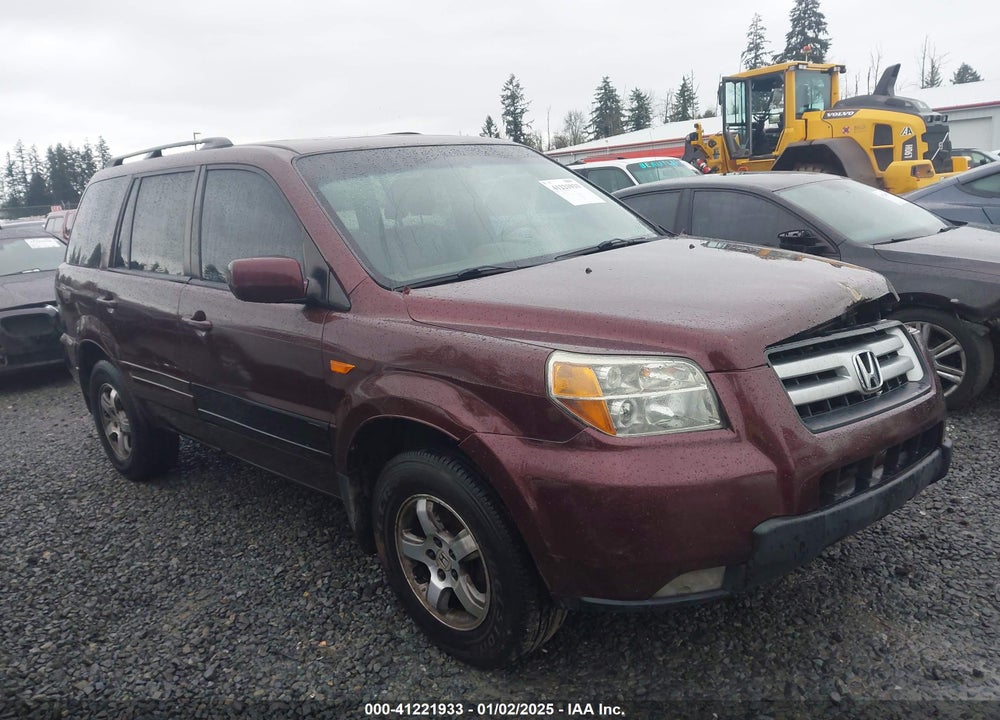 2007 HONDA PILOT EX-L VIN: 5FNYF28657B017099