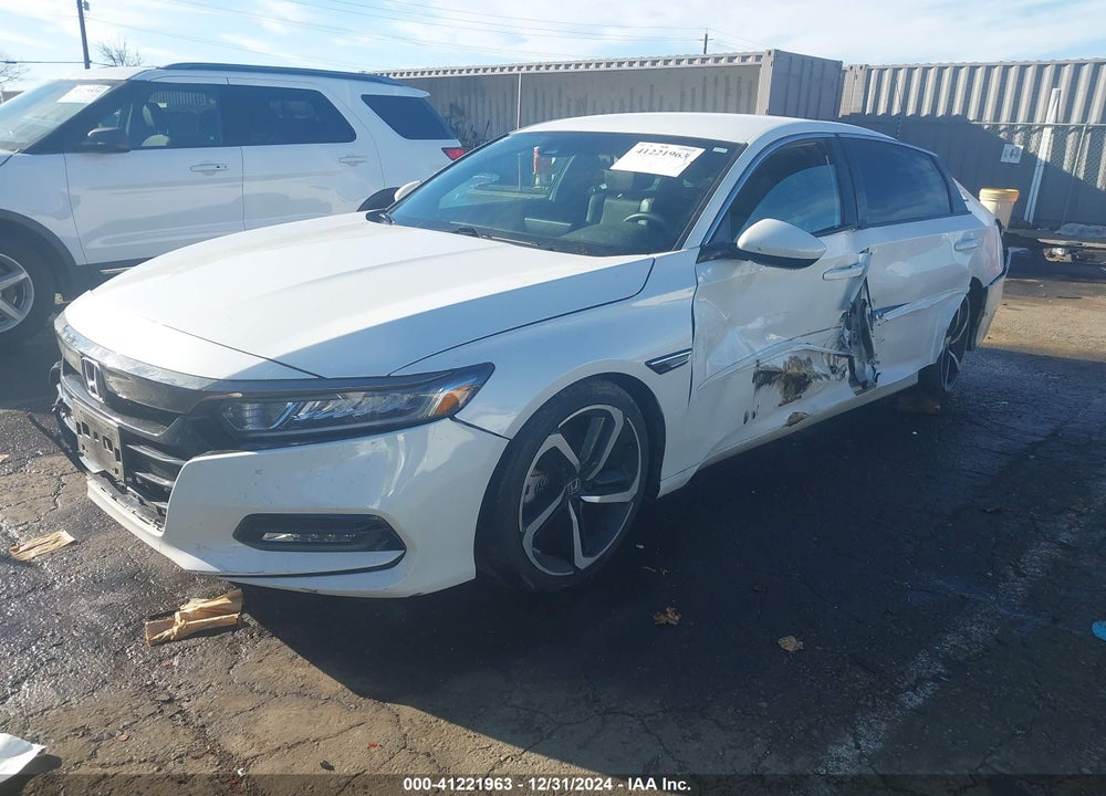 2019 HONDA ACCORD VIN: 1HGCV1F31KA124802