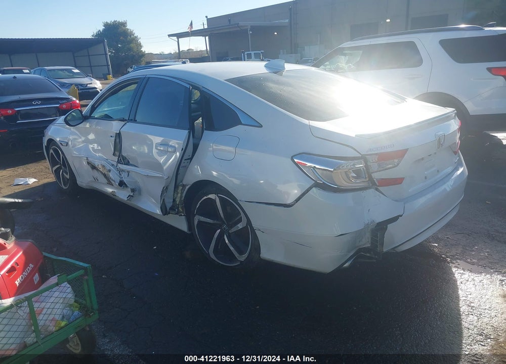 2019 HONDA ACCORD VIN: 1HGCV1F31KA124802