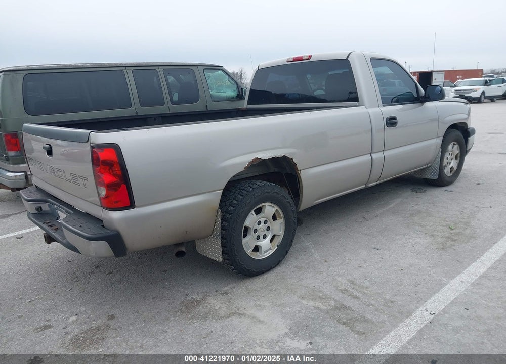 2006 CHEVROLET SILVERADO 1500 WORK TRUCK VIN: 3GCEC14XX6G146002