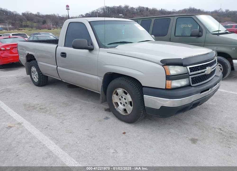 2006 CHEVROLET SILVERADO 1500 WORK TRUCK VIN: 3GCEC14XX6G146002