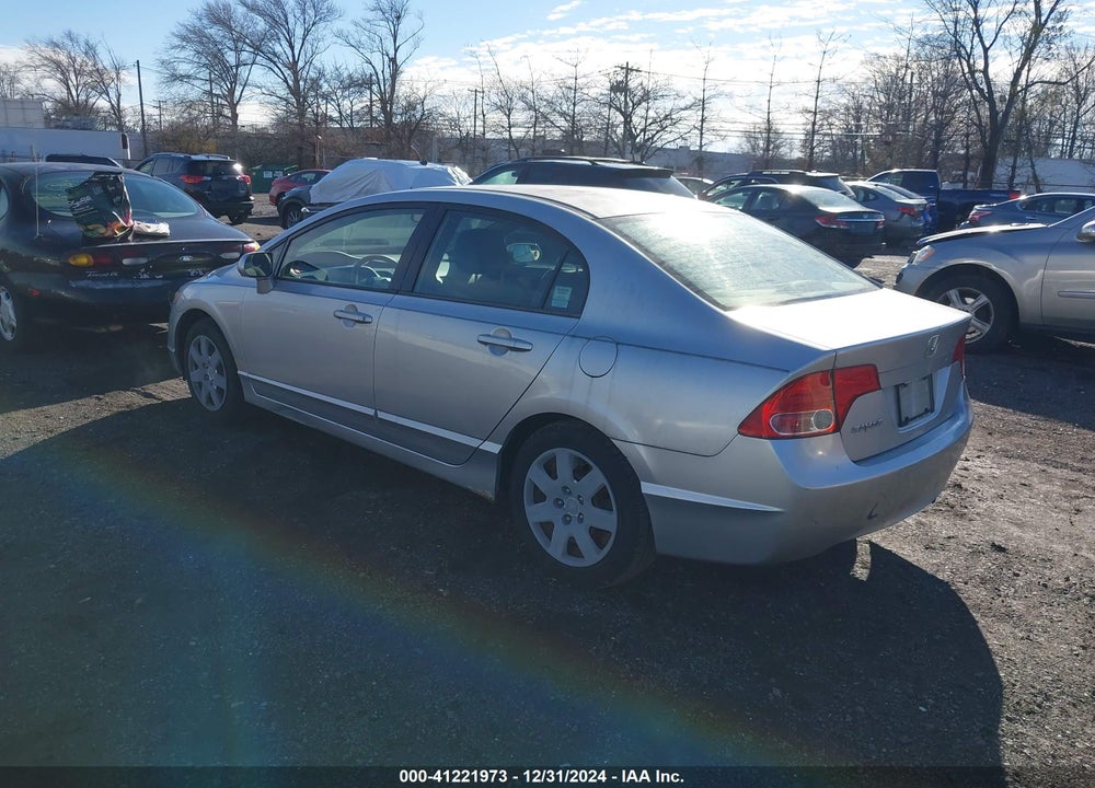 2006 HONDA CIVIC LX VIN: JHMFA15546S000547