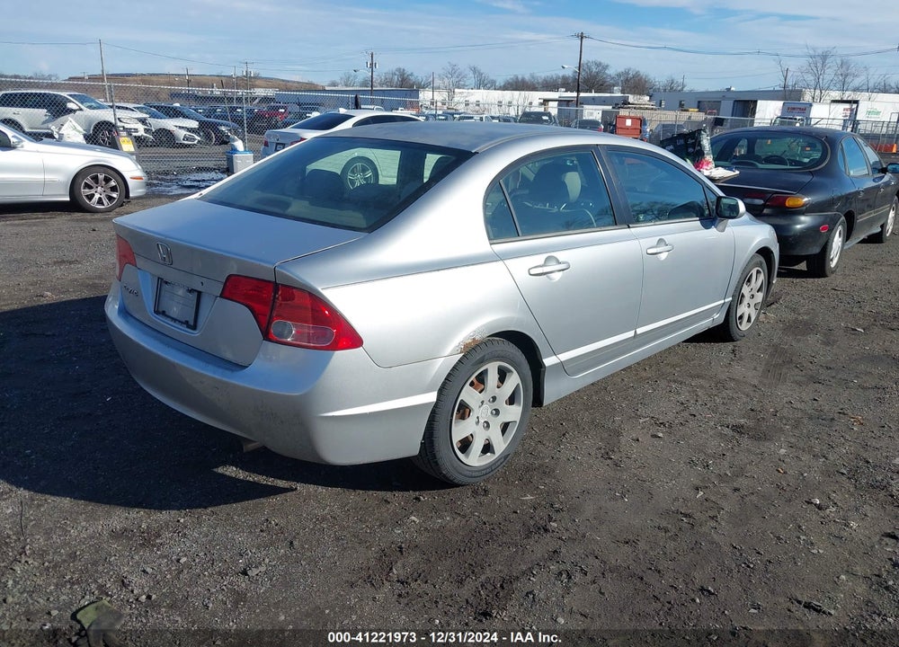 2006 HONDA CIVIC LX VIN: JHMFA15546S000547