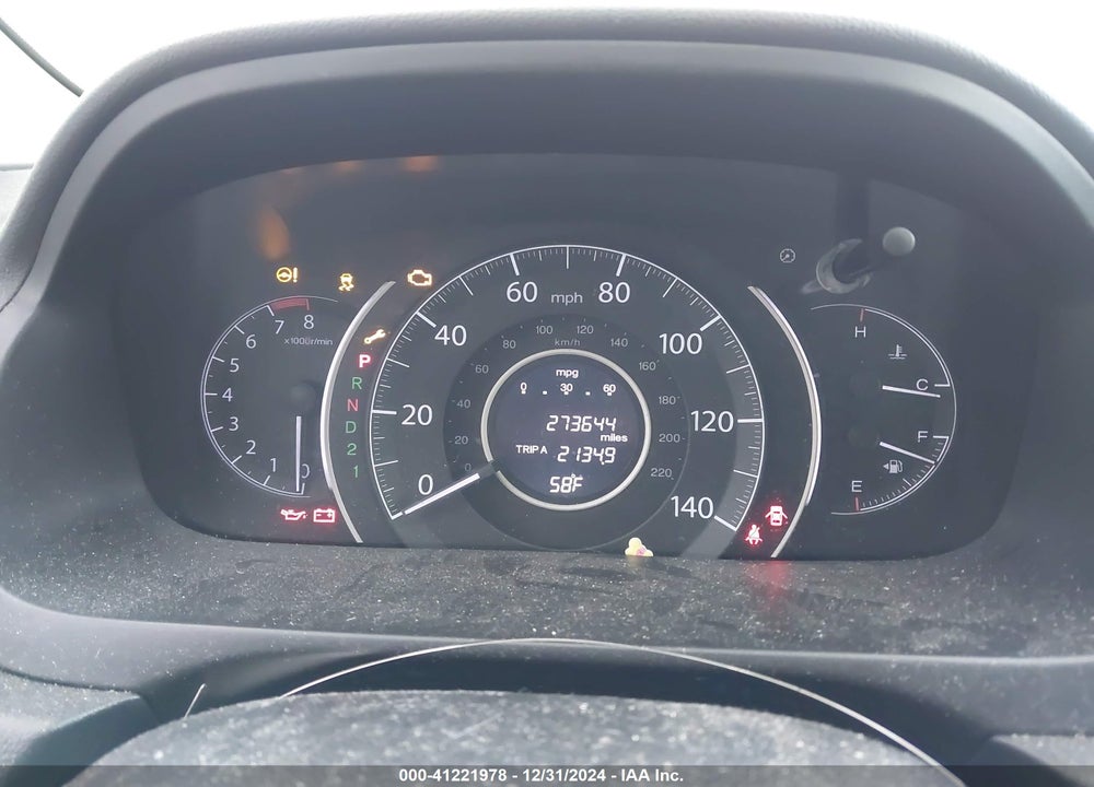 2013 HONDA CR-V LX VIN: 2HKRM4H34DH671178