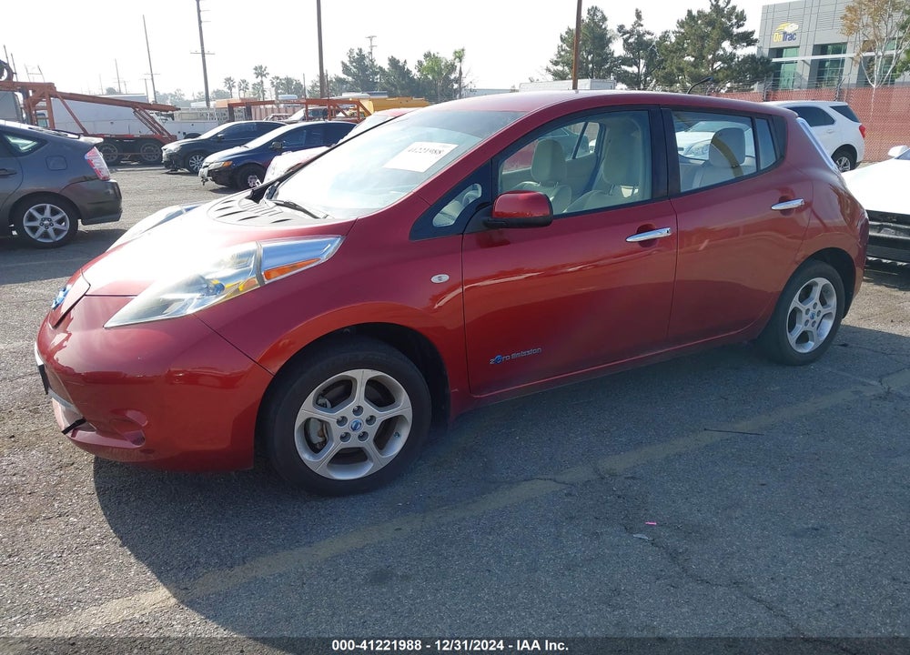 2011 NISSAN LEAF SL VIN: JN1AZ0CP1BT007448