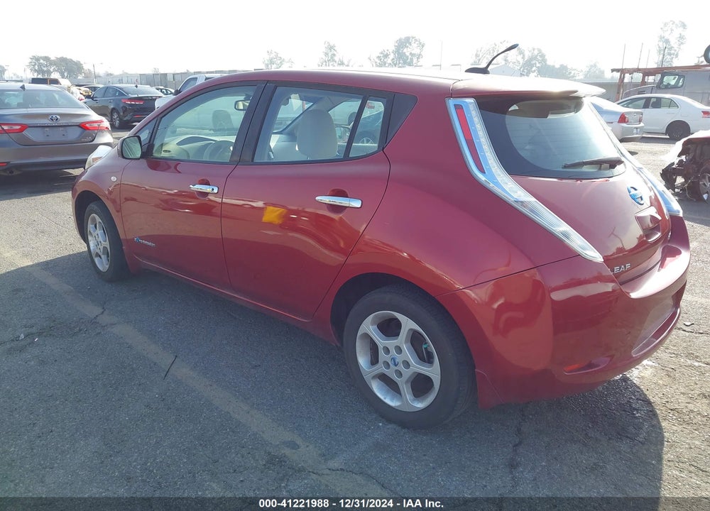 2011 NISSAN LEAF SL VIN: JN1AZ0CP1BT007448