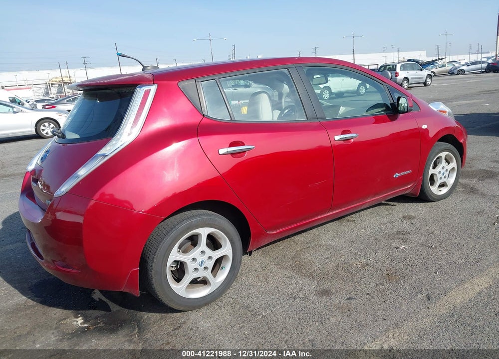 2011 NISSAN LEAF SL VIN: JN1AZ0CP1BT007448