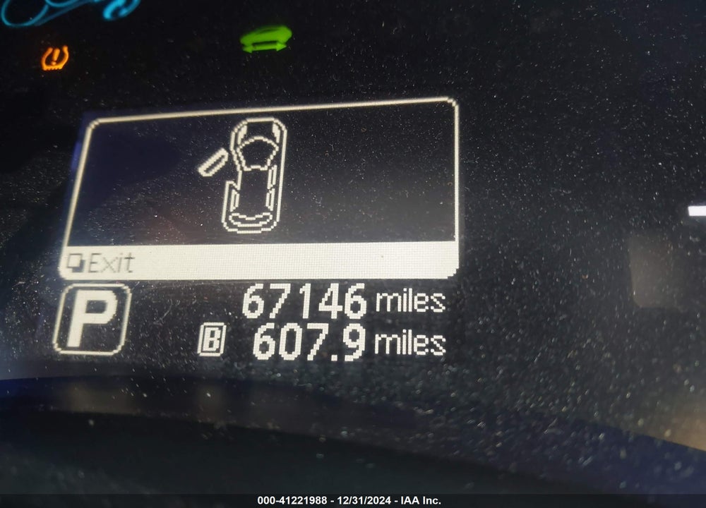 2011 NISSAN LEAF SL VIN: JN1AZ0CP1BT007448
