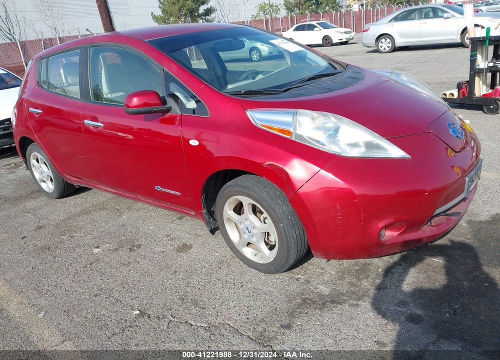 2011 NISSAN LEAF SL VIN: JN1AZ0CP1BT007448