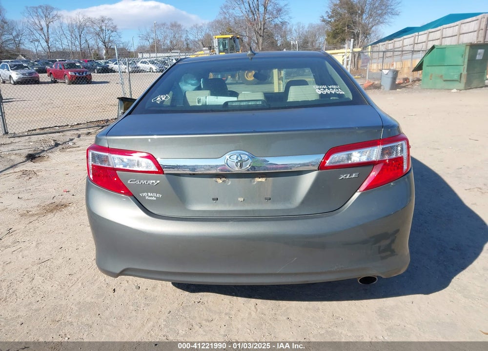2014 TOYOTA CAMRY XLE VIN: 4T1BF1FK1EU768992