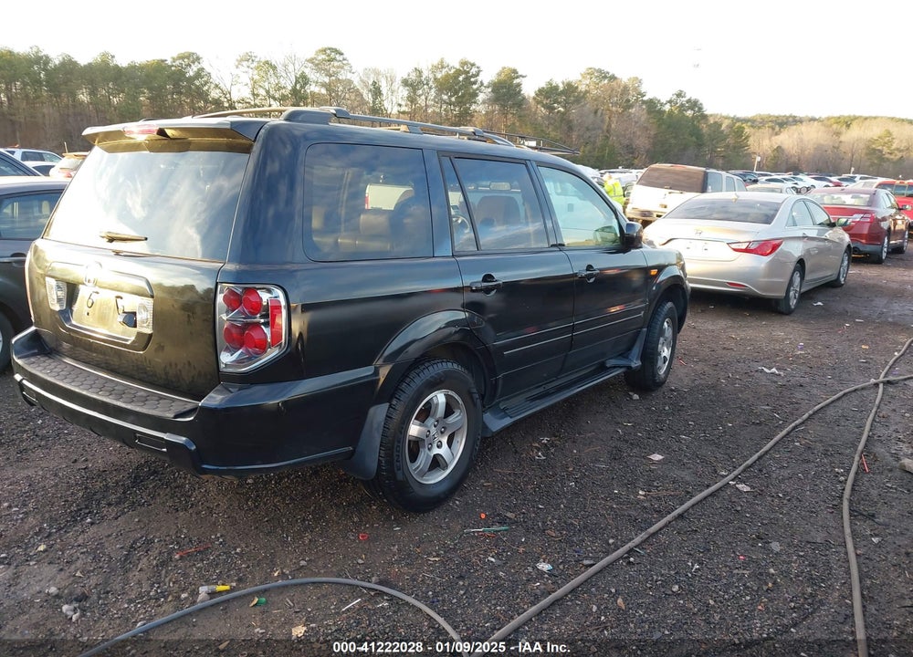 2006 HONDA PILOT VIN: 5FNYF28726B041447