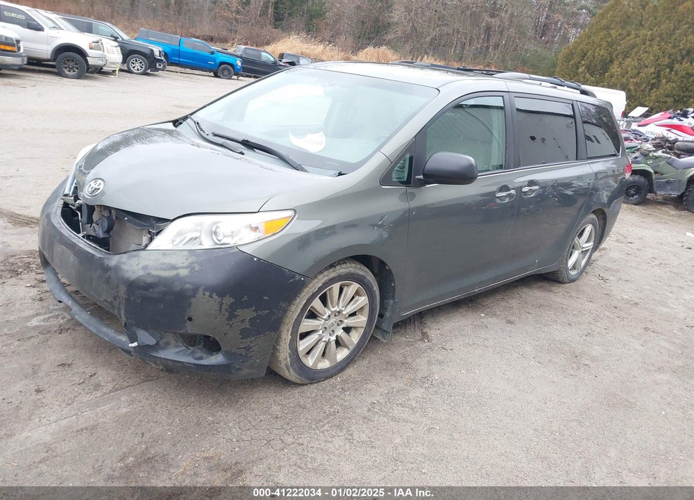 2011 TOYOTA SIENNA XLE LIMITED VIN: 5TDDK3DC5BS019368