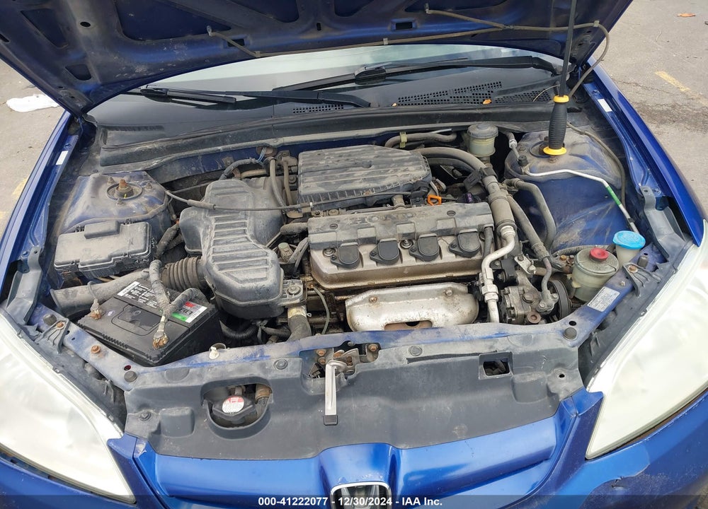 2005 HONDA CIVIC VP VIN: 1HGES16395L005678