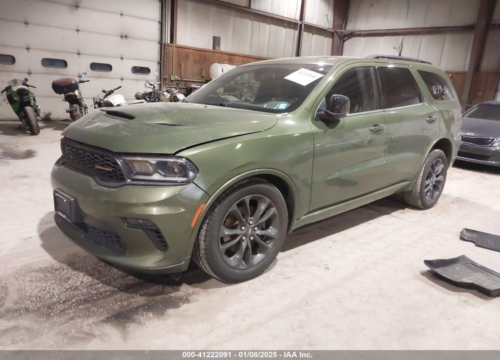 2021 DODGE DURANGO GT PLUS AWD VIN: 1C4RDJDG0MC522611