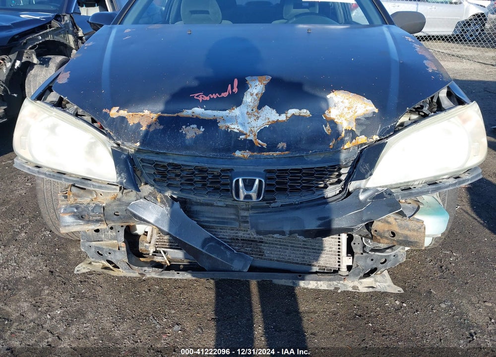 2004 HONDA CIVIC EX VIN: 1HGEM22934L019472