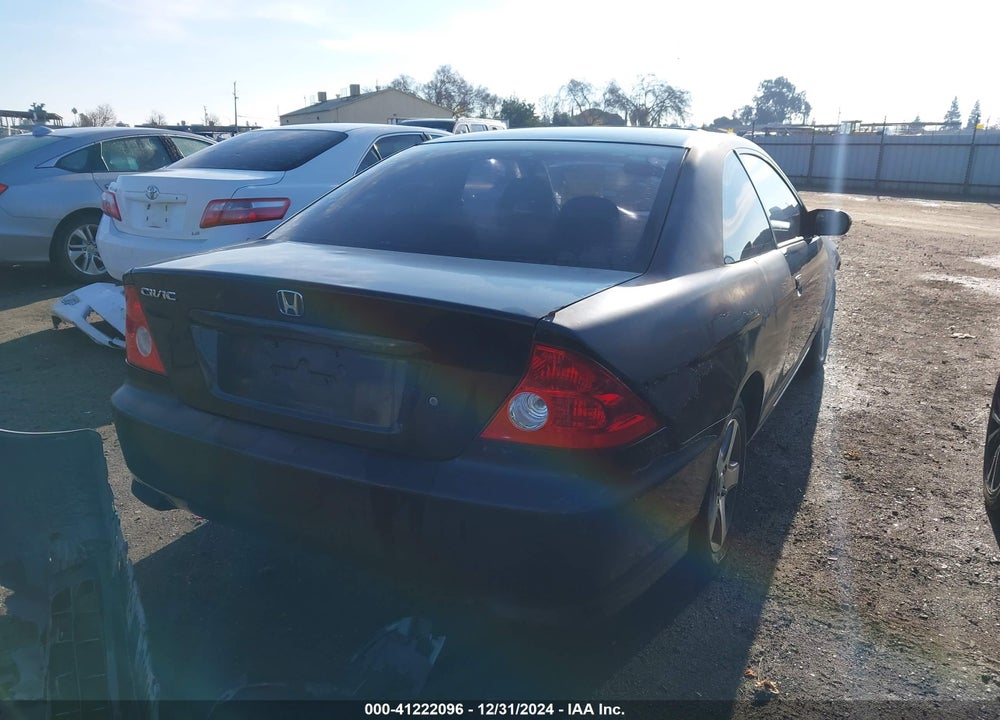 2004 HONDA CIVIC EX VIN: 1HGEM22934L019472