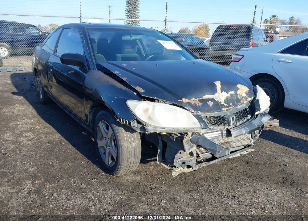 2004 HONDA CIVIC EX VIN: 1HGEM22934L019472