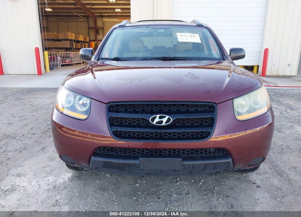 2009 HYUNDAI SANTA FE GLS VIN: 5NMSG13DX9H298434