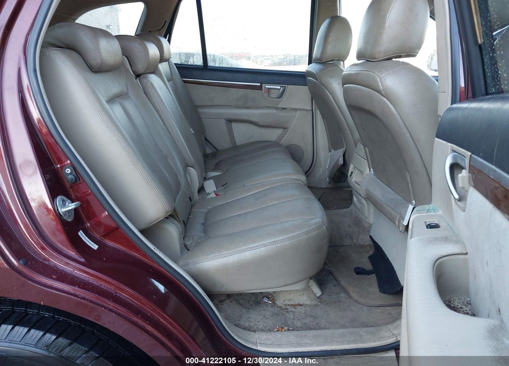 2009 HYUNDAI SANTA FE GLS VIN: 5NMSG13DX9H298434