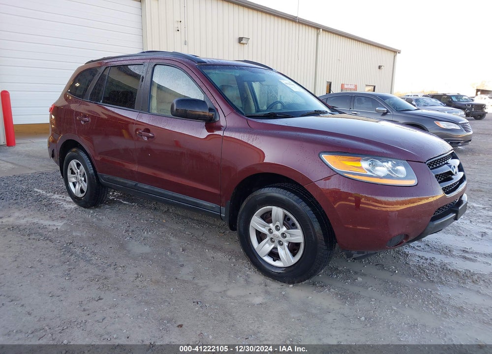 2009 HYUNDAI SANTA FE GLS VIN: 5NMSG13DX9H298434