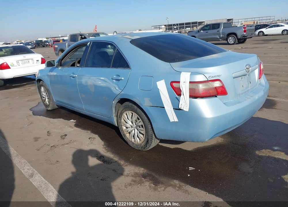 2007 TOYOTA CAMRY LE VIN: 4T1BE46K57U531610