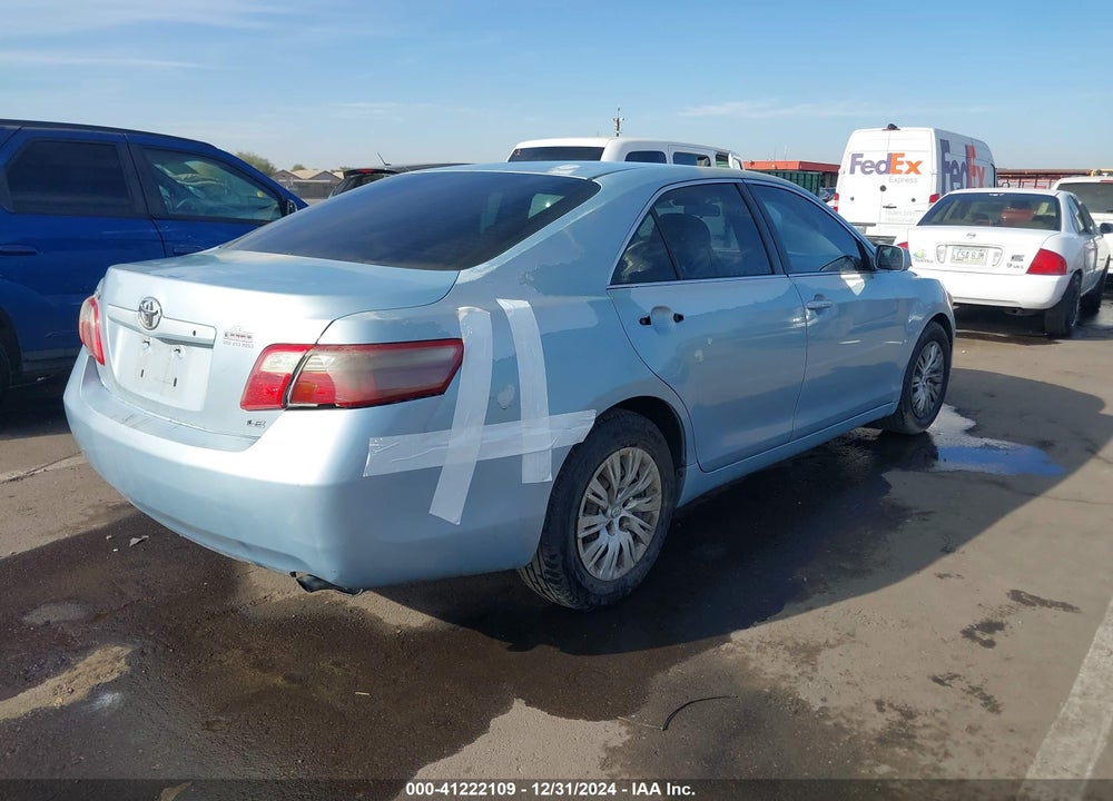 2007 TOYOTA CAMRY LE VIN: 4T1BE46K57U531610