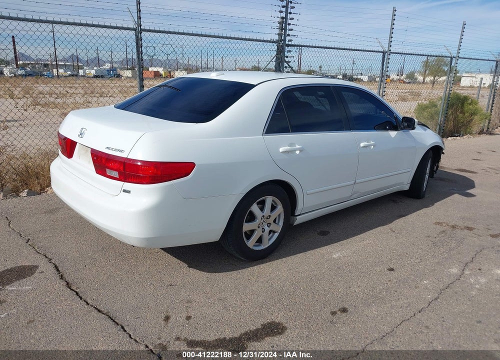 2005 HONDA ACCORD 3.0 EX VIN: 1HGCM66595A025831
