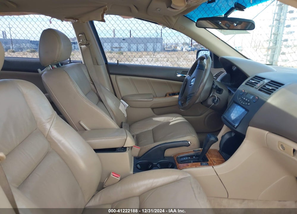 2005 HONDA ACCORD 3.0 EX VIN: 1HGCM66595A025831