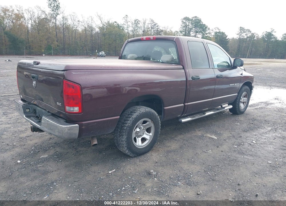 2005 DODGE RAM 1500 SLT/LARAMIE VIN: 1D7HA18N75S238466
