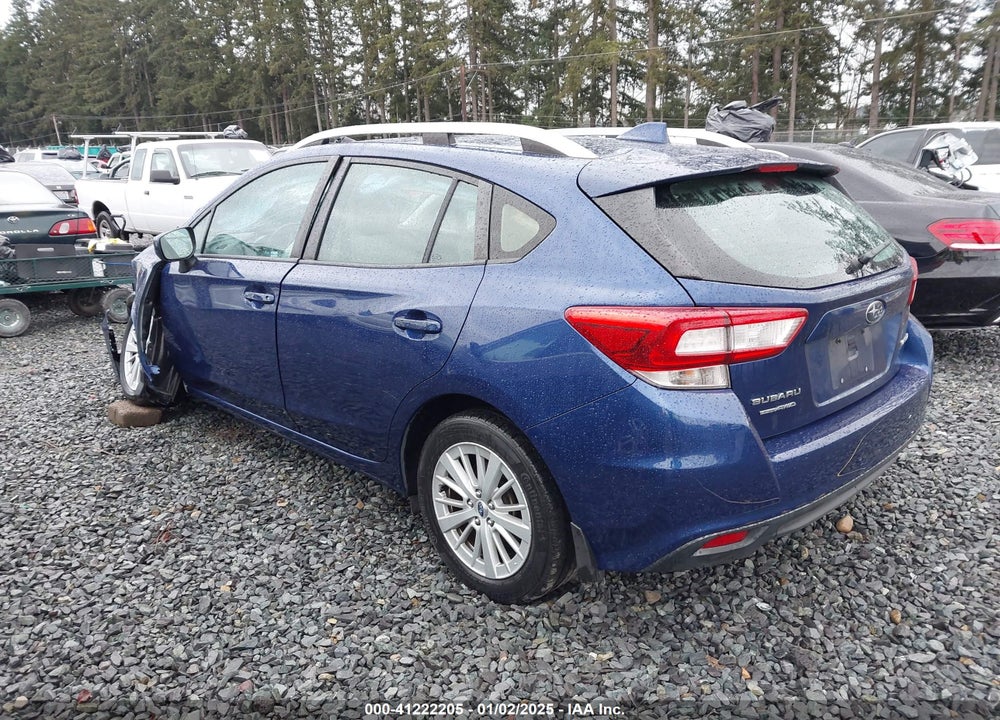 2018 SUBARU IMPREZA 2.0I PREMIUM VIN: 4S3GTAB62J3733938