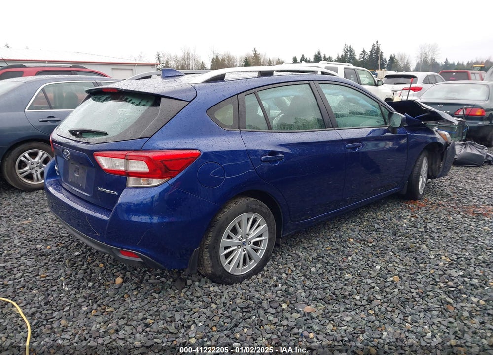 2018 SUBARU IMPREZA 2.0I PREMIUM VIN: 4S3GTAB62J3733938