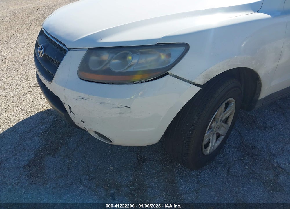 2009 HYUNDAI SANTA FE GLS VIN: 5NMSG13D19H245654