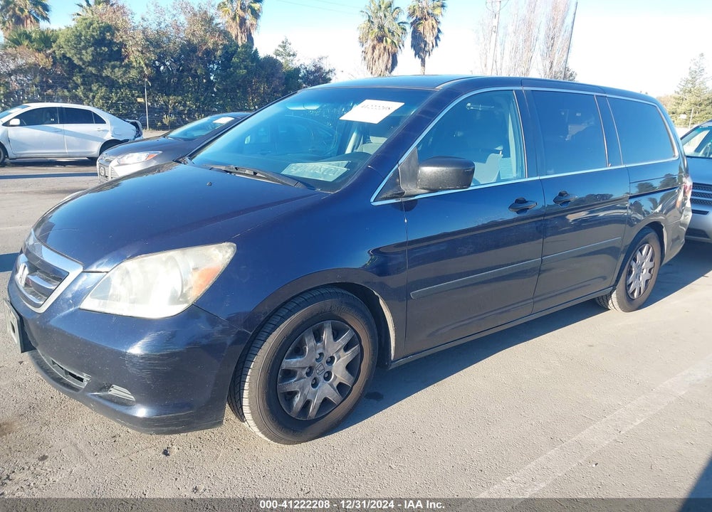 2005 HONDA ODYSSEY LX VIN: 5FNRL38215B103023