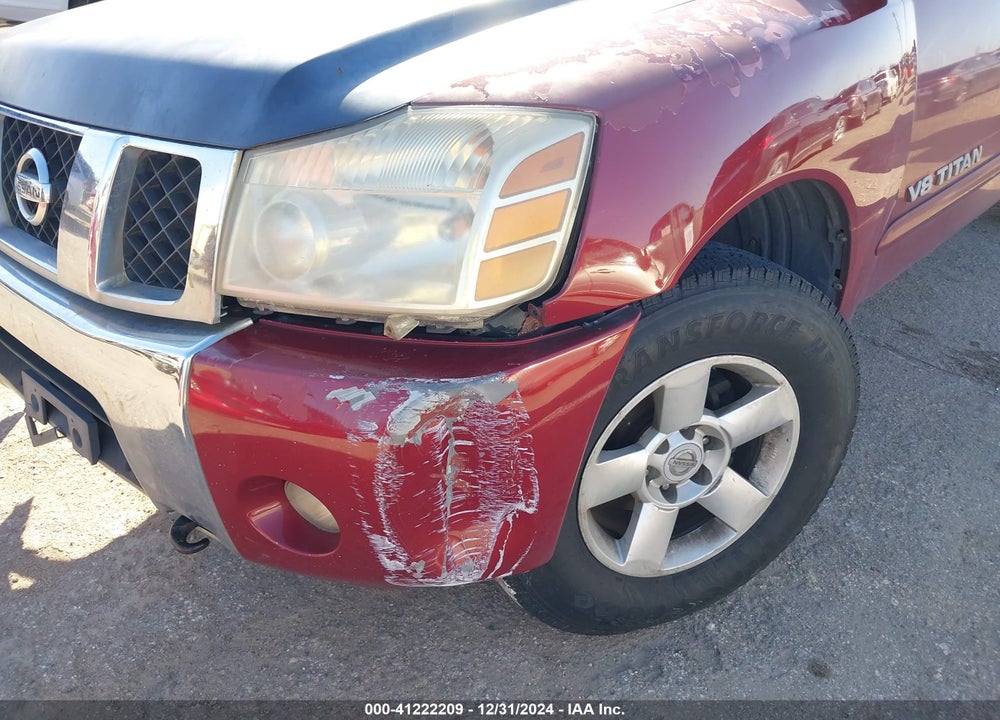 2007 NISSAN TITAN SE VIN: 1N6BA06B47N241987