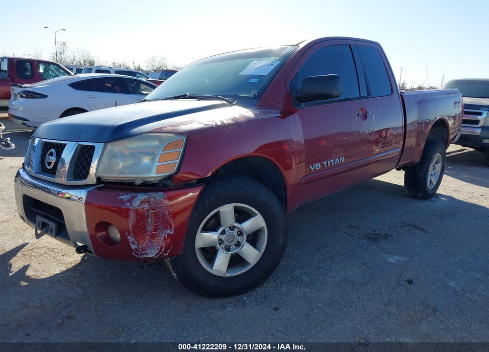 2007 NISSAN TITAN SE VIN: 1N6BA06B47N241987