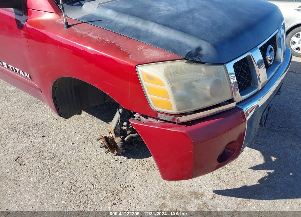 2007 NISSAN TITAN SE VIN: 1N6BA06B47N241987