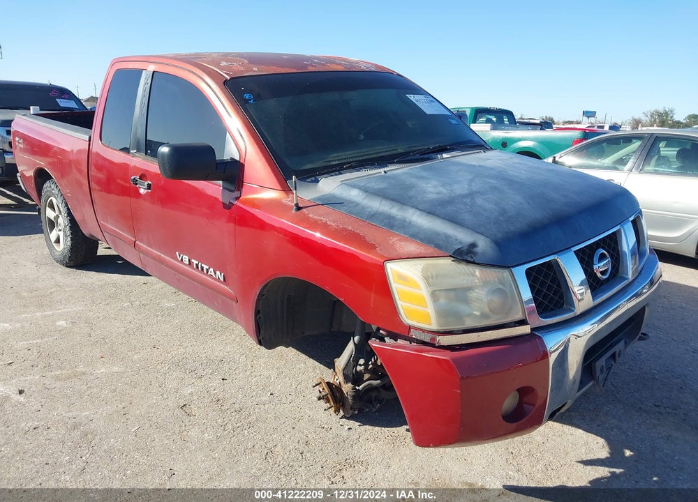 2007 NISSAN TITAN SE VIN: 1N6BA06B47N241987