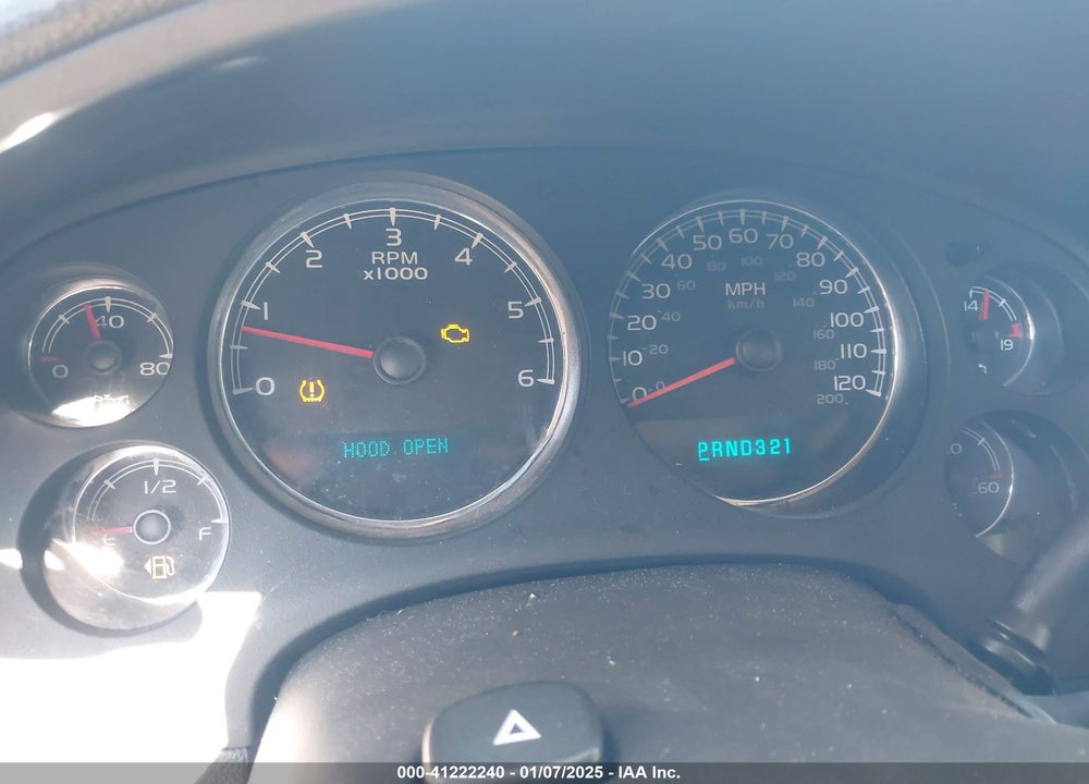 2007 CHEVROLET TAHOE LTZ VIN: 1GNFK13097J383423