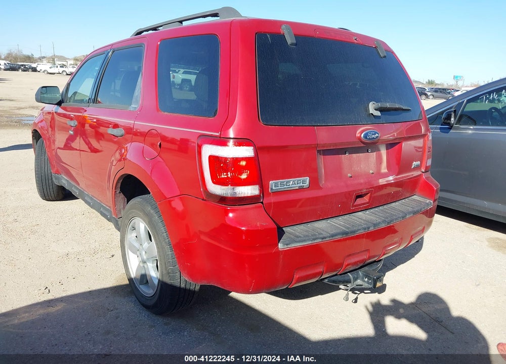 2010 FORD ESCAPE XLT VIN: 1FMCU0DG0AKB09343