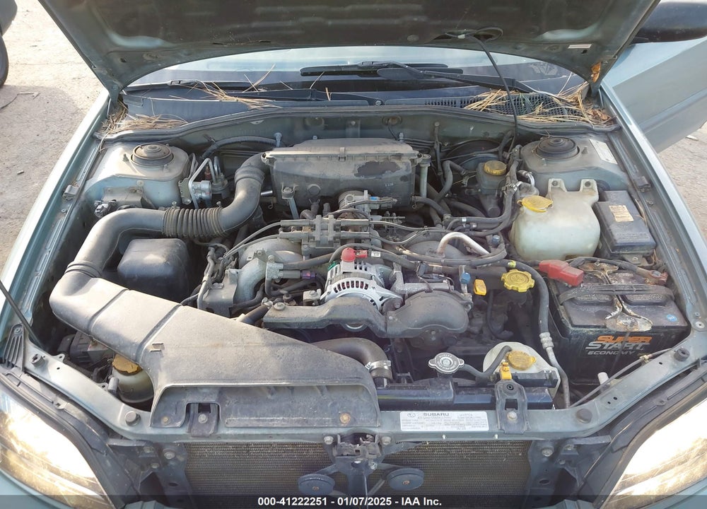 2001 SUBARU LEGACY L VIN: 4S3BH635517310438