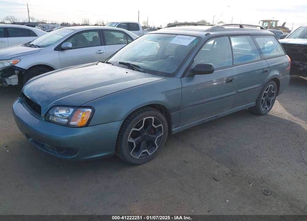 2001 SUBARU LEGACY L VIN: 4S3BH635517310438