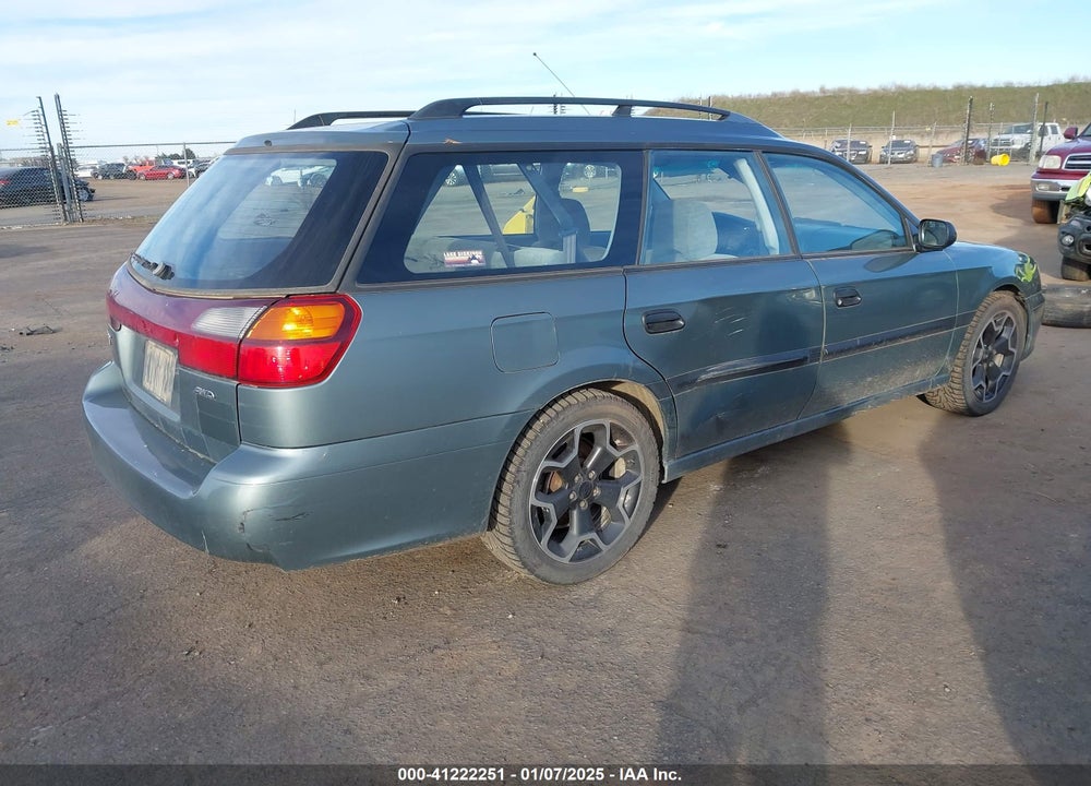 2001 SUBARU LEGACY L VIN: 4S3BH635517310438