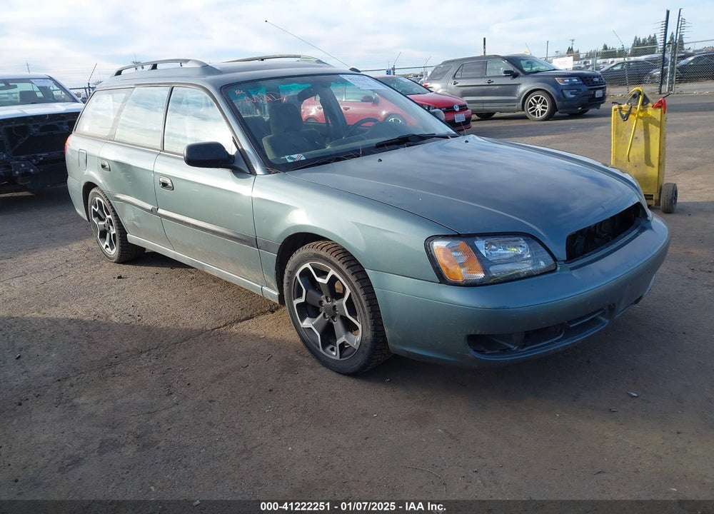 2001 SUBARU LEGACY L VIN: 4S3BH635517310438