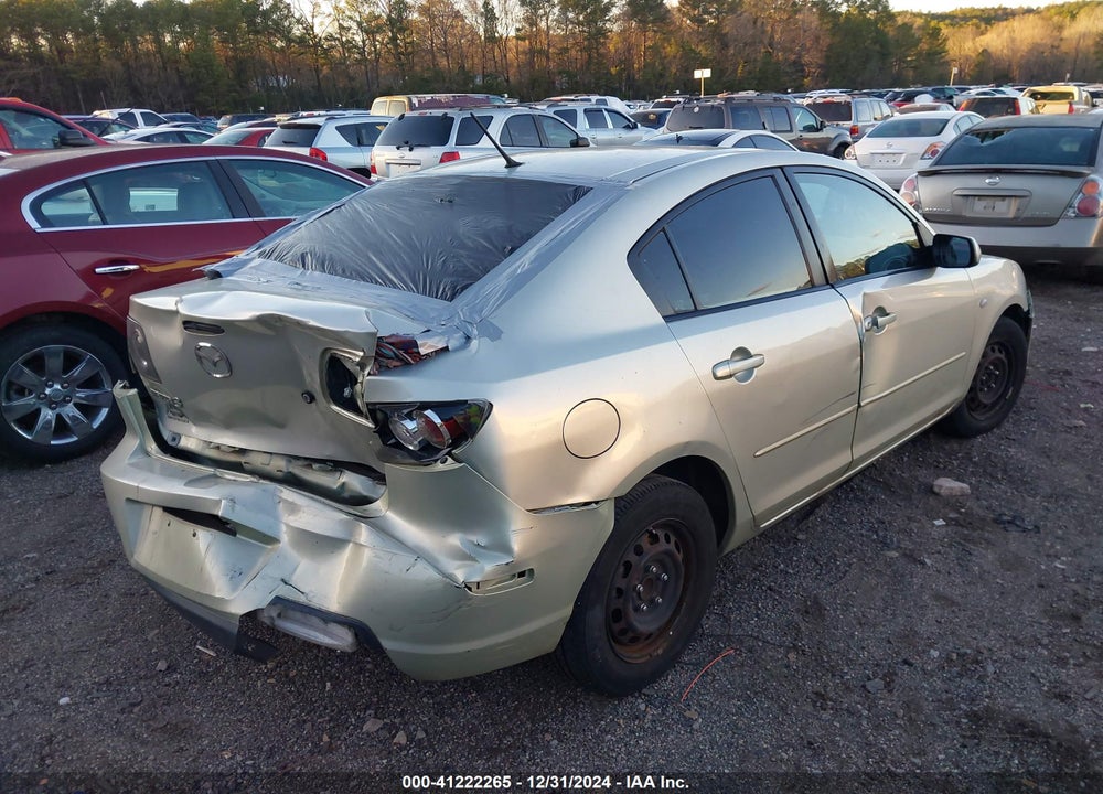 2008 MAZDA 3 I SPORT VIN: JM1BK12F481123137
