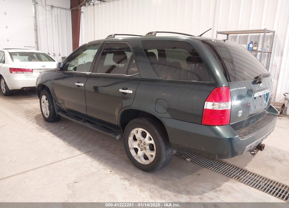 2001 ACURA MDX VIN: 2HNYD18611H534895