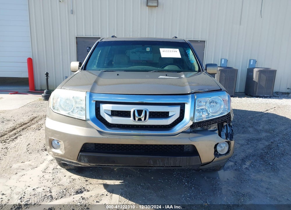 2011 HONDA PILOT EX-L VIN: 5FNYF3H59BB005639