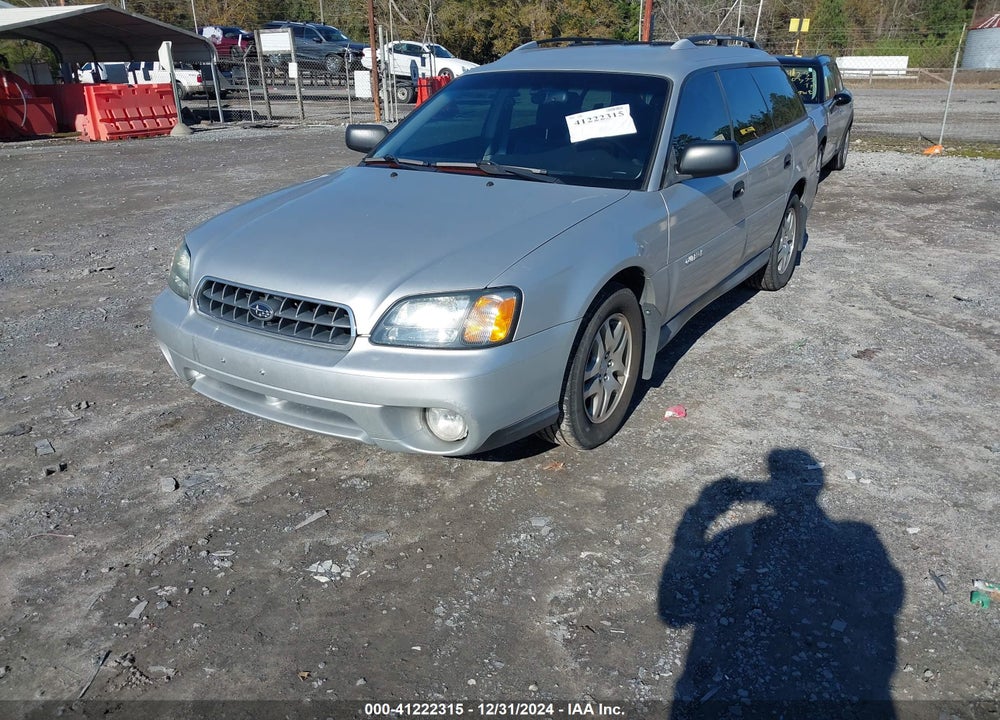 2004 SUBARU OUTBACK VIN: 4S3BH675347622353