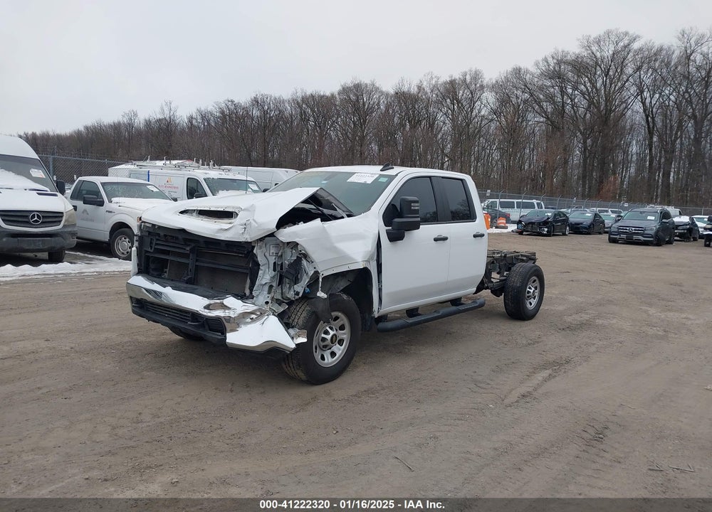 2022 CHEVROLET SILVERADO 3500HD 2WD DOUBLE CAB LONG BED WT VIN: 1GB5WRE74NF270338