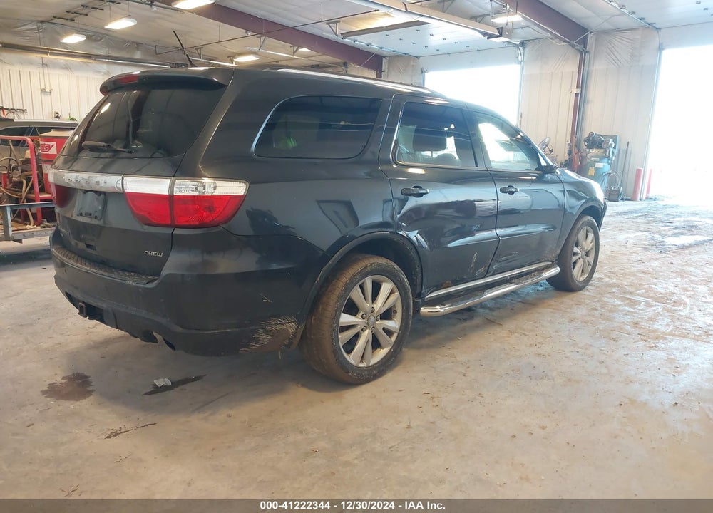 2012 DODGE DURANGO CREW VIN: 1C4RDJDG4CC337749